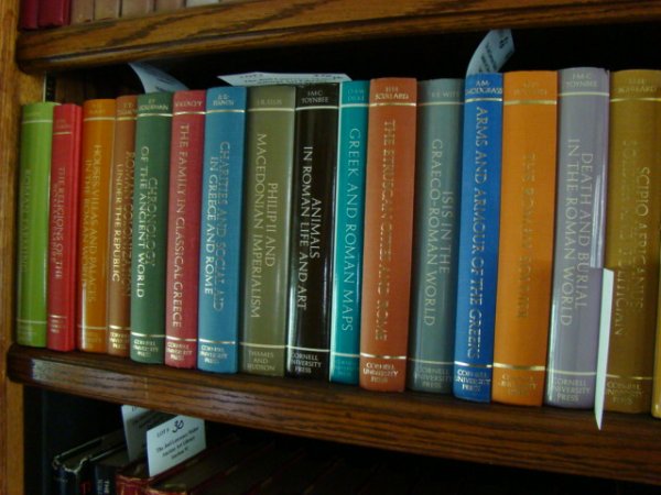 A nice set of 16 books in a Series called "Aspects: A nice set of 16 books in a Series called "Aspects of Greek and Roman Life.' 1). Bickerman, E. J. Chronology of the Ancient World. Cornell University Press. Ithaca, New York. 1968. 8vo, hard cover, 25