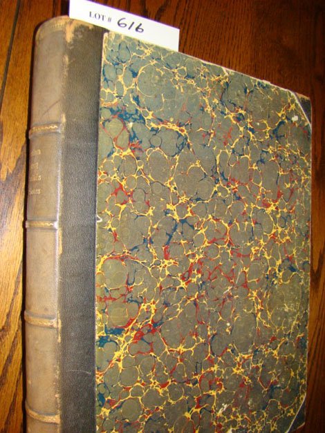 De Ridder, A. Collection De Clerq, Tome V: Les Ant: De Ridder, A. Collection De Clerq, Tome V: Les Antiquities Chypriotes. Ernest Leroux, Editeur. Paris. 1908. Folio, hard cover, 369 pp. with 36 plates. Nicely bound in ½ leather with marble boards, ri