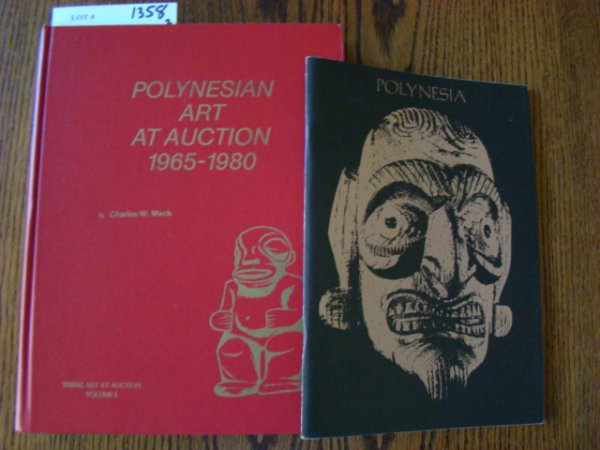 Mack, Charles W. Polynesian Art at Auction, 1965-: Mack, Charles W. Polynesian Art at Auction, 1965-1980. Mack-Nasser Pub. Northboro, mass. 1982. 4to, hard cover, 304 pp. with 125 plates. A very nice copy and a good reference. This book listed for $50