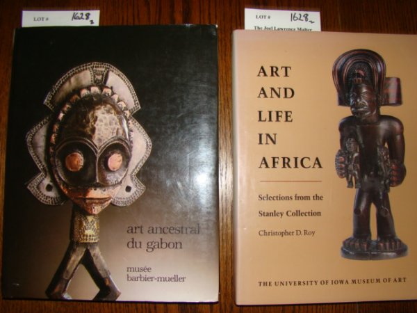 Perrois, Louis. Art Ancestral du Gabon dans les C: Perrois, Louis. Art Ancestral du Gabon dans les Collections de Musee Barbier-Mueller. Geneva. 1985. Large 4to, hard cover with dust jacket, 238 pp. with 213 illustrations, 39 in color, 7 maps. Light s