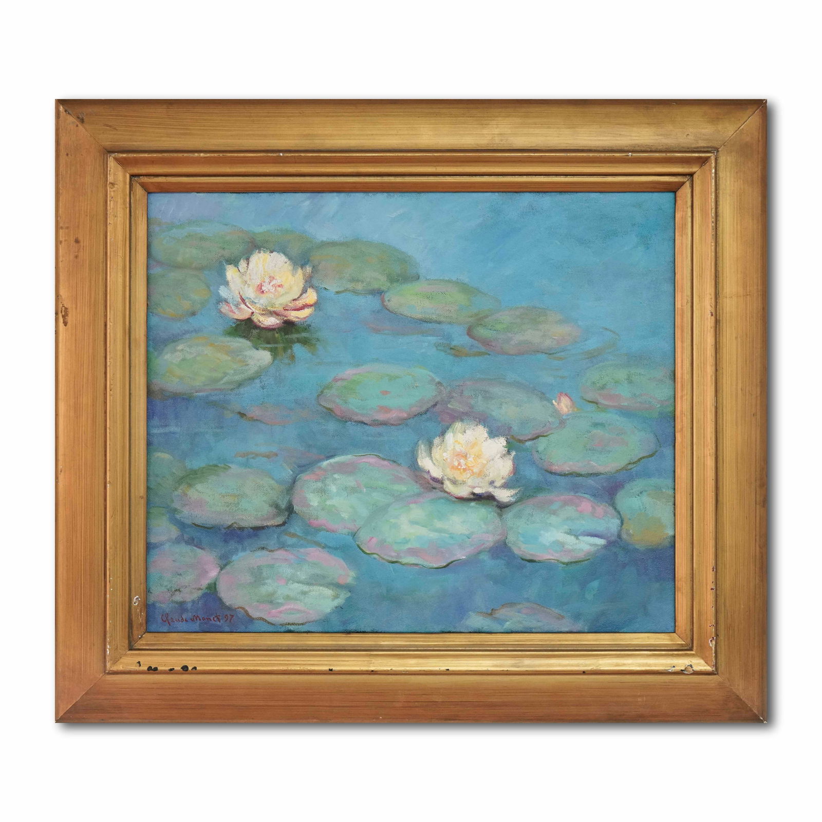 CLAUDE MONET (1840-1926), ATTRIBUTED TO, OIL ON CANVAS (1 of 2)