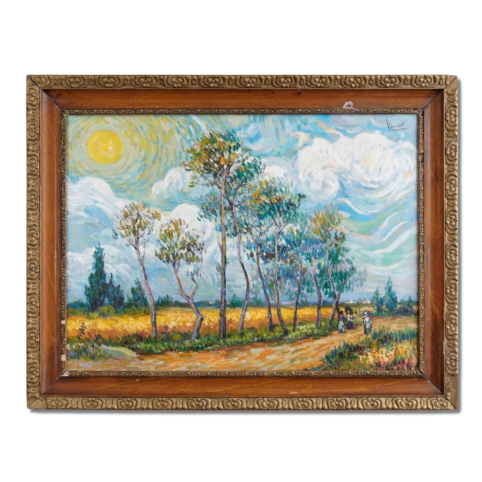 VINCENT VAN GOGH (1853-1890), ATTRIBUTED TO, OIL ON CANVAS (1 of 3)