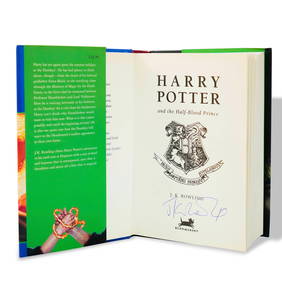 J.K. ROWLING SIGNED FIRST EDITION OF HARRY POTTER AND THE HALF-BLOOD PRINCE (BLOOMSBURY, 2005) (1 of 4)