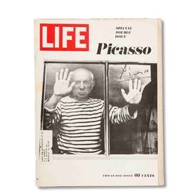 PABLO PICASSO SIGNED LIFE MAGAZINE – SPECIAL DOUBLE ISSUE COVER (1967) (1 of 7)