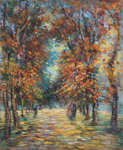 VINCENT VAN GOGH (1853-1890), ATTRIBUTED TO, OIL ON CANVAS: Signed (lower left) Dimensions: 18 1/2 x 15 in (46.5 x 38 cm) This painting comes with a COA issued by Artemis Gallery. Vincent van Gogh (1853-1890) remains one of the most iconic and emotionally reso