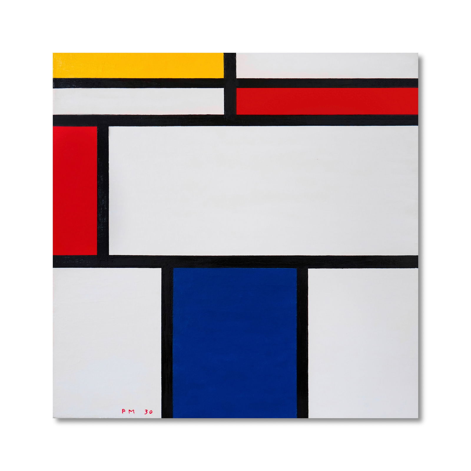 PIET MONDRIAN (1872-1944), ATTRIBUTED TO, OIL ON CANVAS (1 of 2)