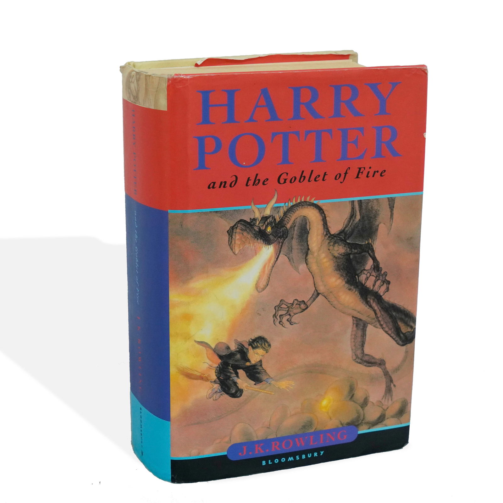 J.K. ROWLING SIGNED FIRST EDITION "HARRY POTTER AND THE GOBLET OF FIRE" (1 of 4)