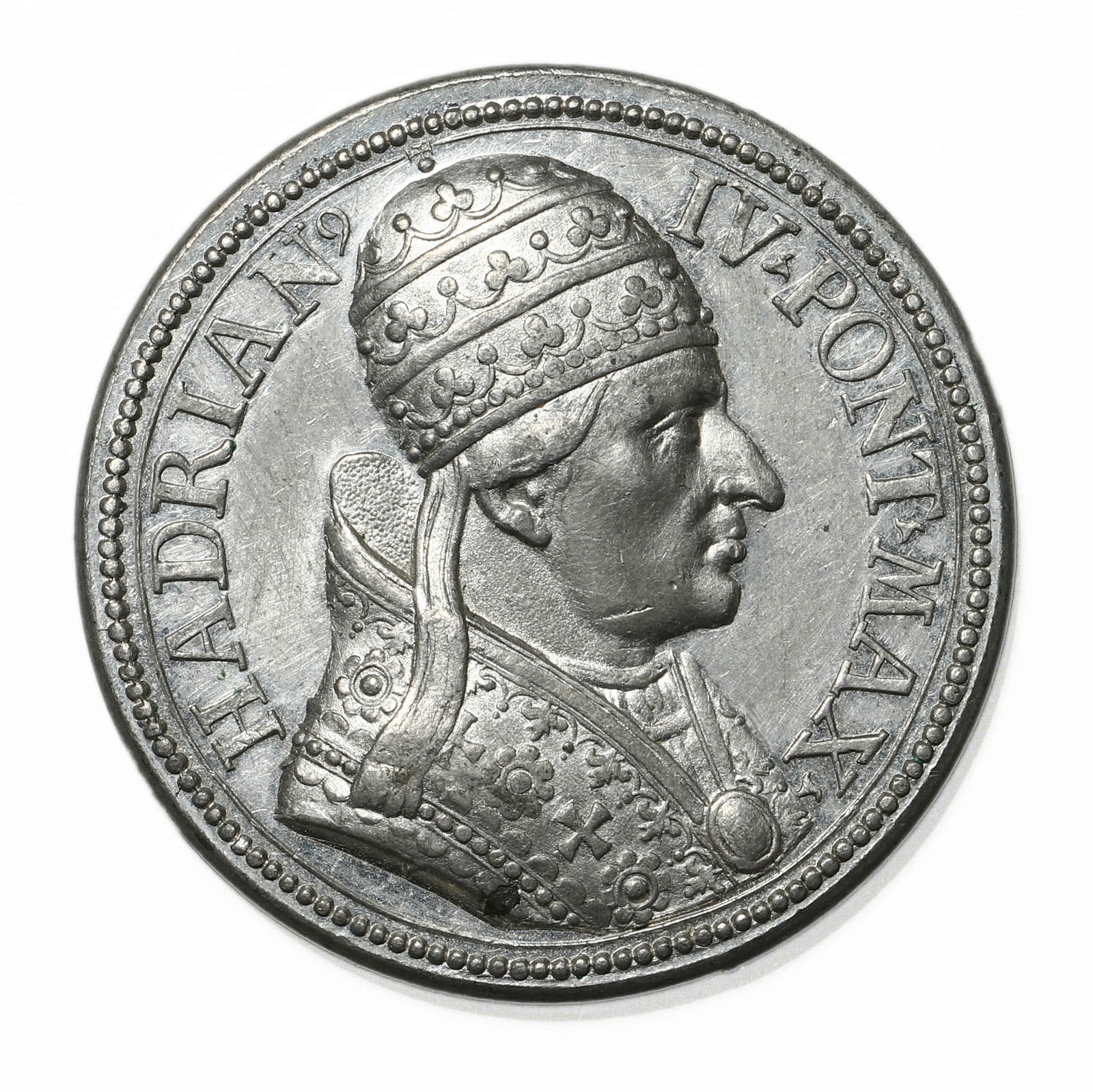 PAPAL MEDAL OF POPE HADRIAN VI, CIRCA 16TH–17TH CENTURY (1 of 5)