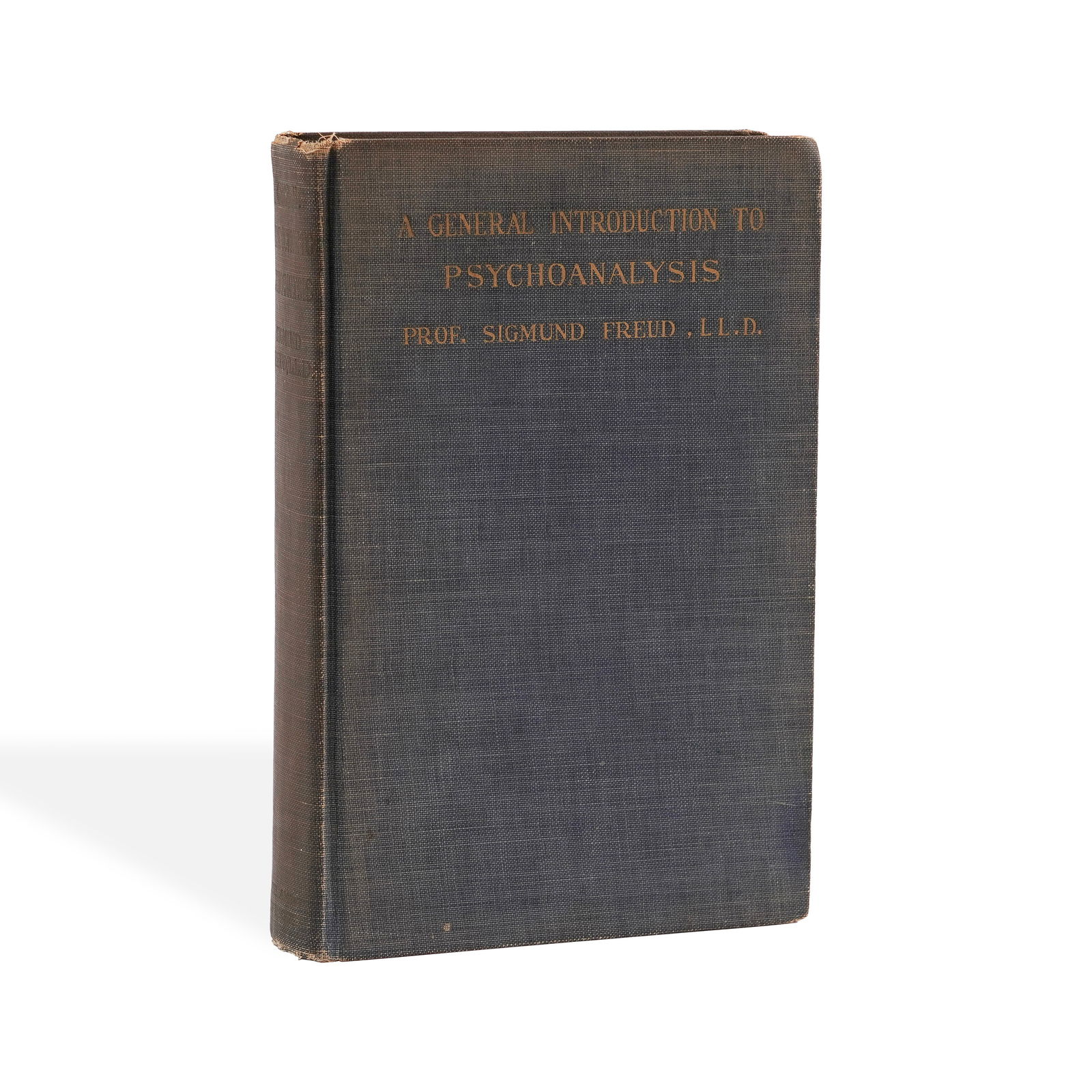 SIGMUND FREUD SIGNED BOOK "A GENERAL INTRODUCTION TO PSYCHOANALYSIS," 1921, FIRST EDITION (1 of 5)