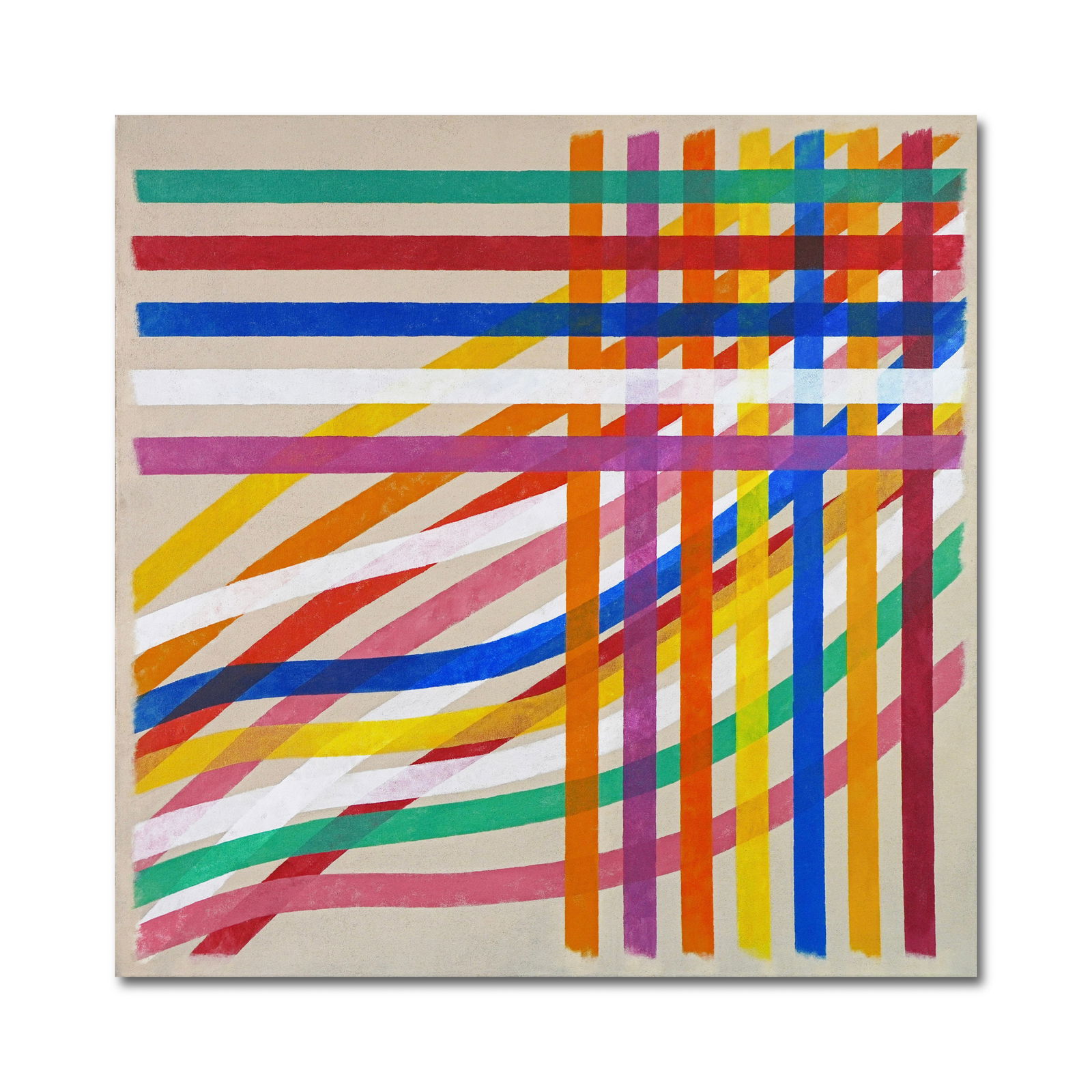 PIERO DORAZIO (1927-2005), ATTRIBUTED TO, OIL ON CANVAS (1 of 2)