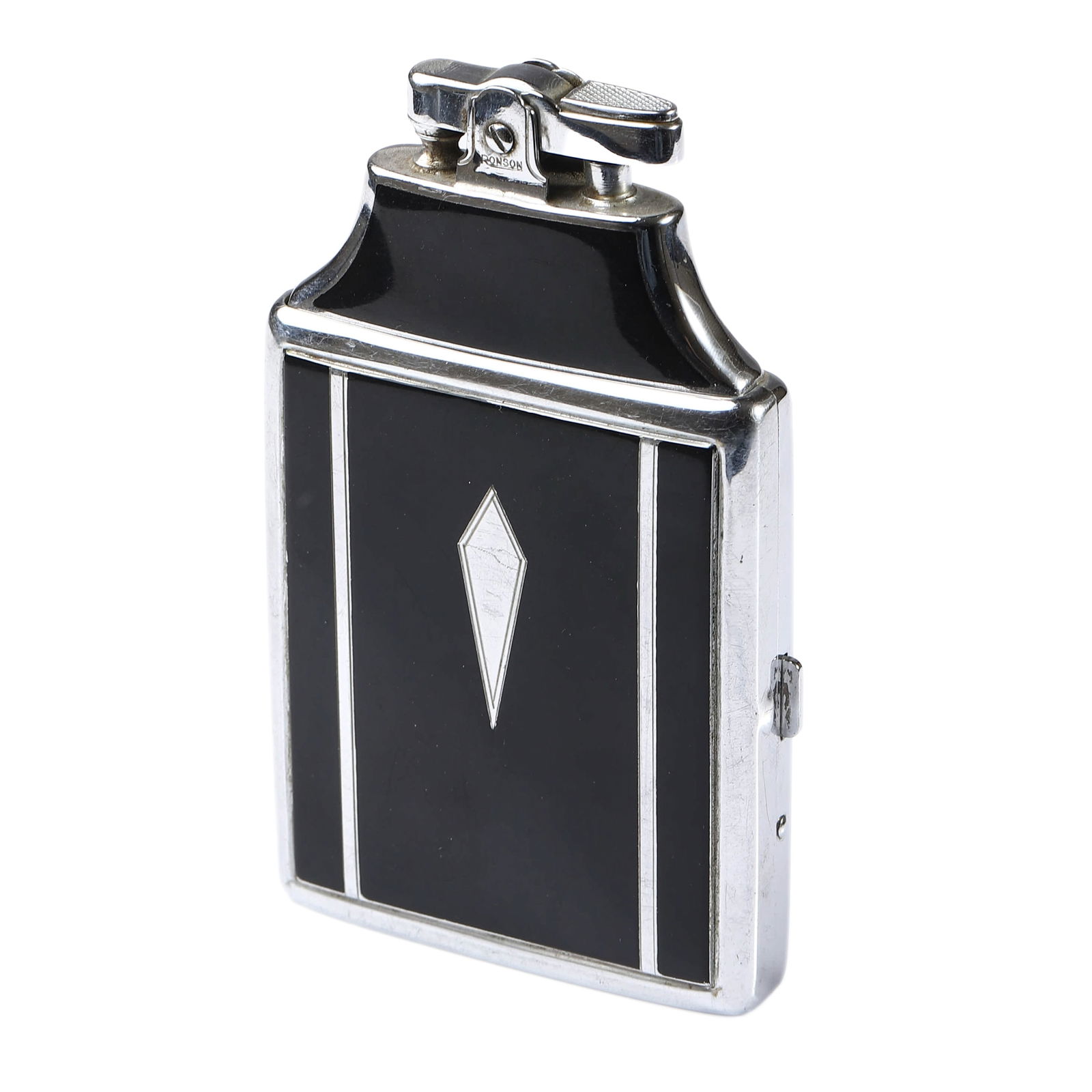 AN AMERICAN RONSON “MASTERCASE" COMBINATION LIGHTER AND CIGARETTE CASE, CIRCA 1940S–1950S (1 of 10)