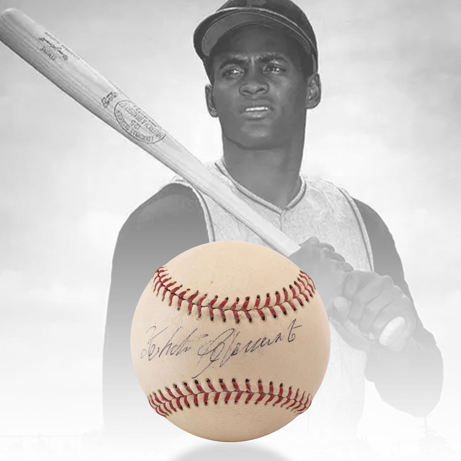 ROBERTO CLEMENTE SIGNED OFFICIAL AMERICAN LEAGUE BASEBALL (1 of 3)