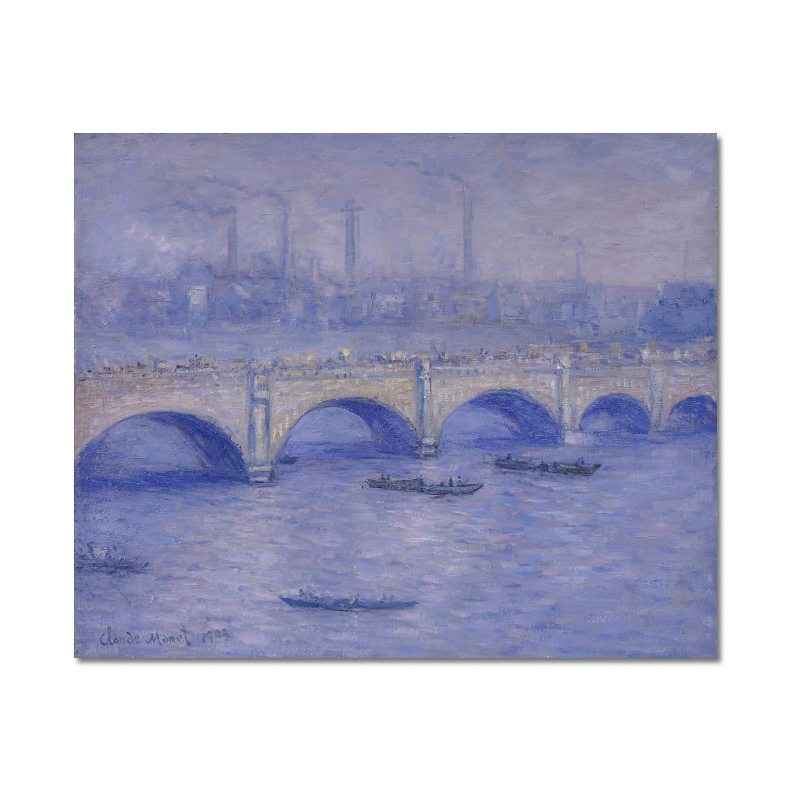 CLAUDE MONET (1840-1926), ATTRIBUTED TO, OIL ON CANVAS (1 of 2)
