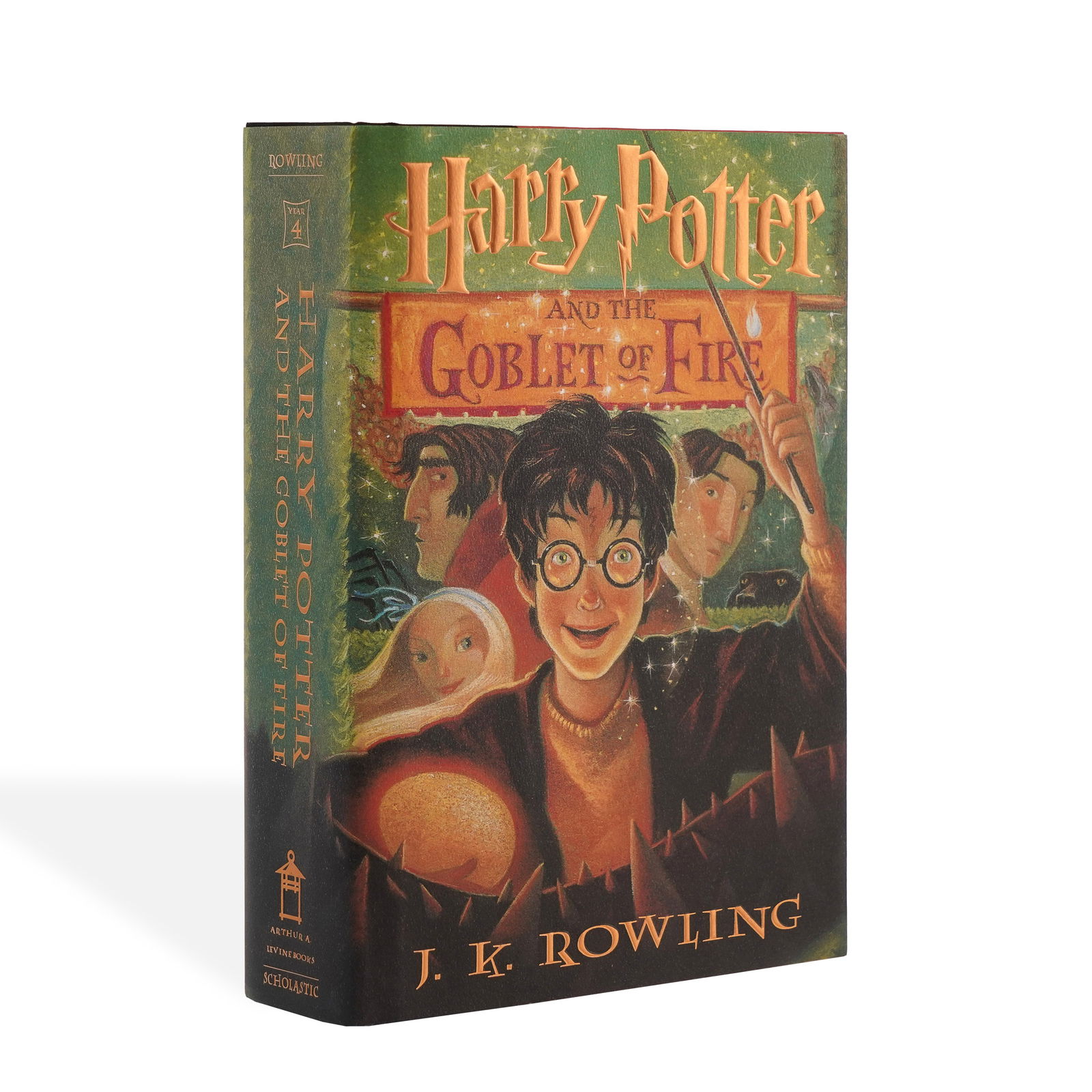 J.K. ROWLING SIGNED "HARRY POTTER AND THE GOBLET OF FIRE" FIRST EDITION (1 of 5)
