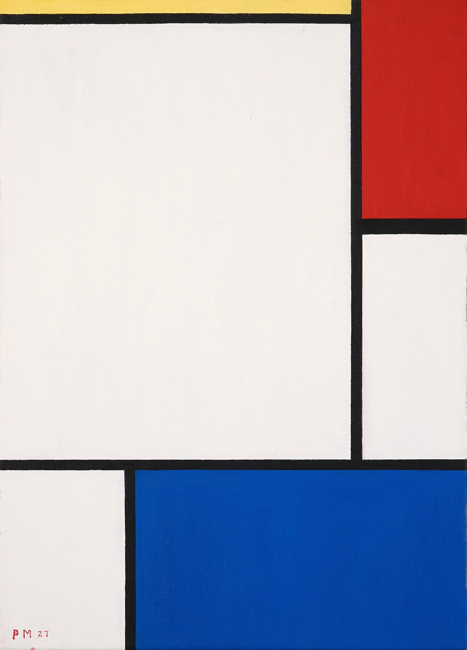 PIET MONDRIAN (1872 - 1944), ATTRIBUTED TO, OIL ON CANVAS (1 of 2)