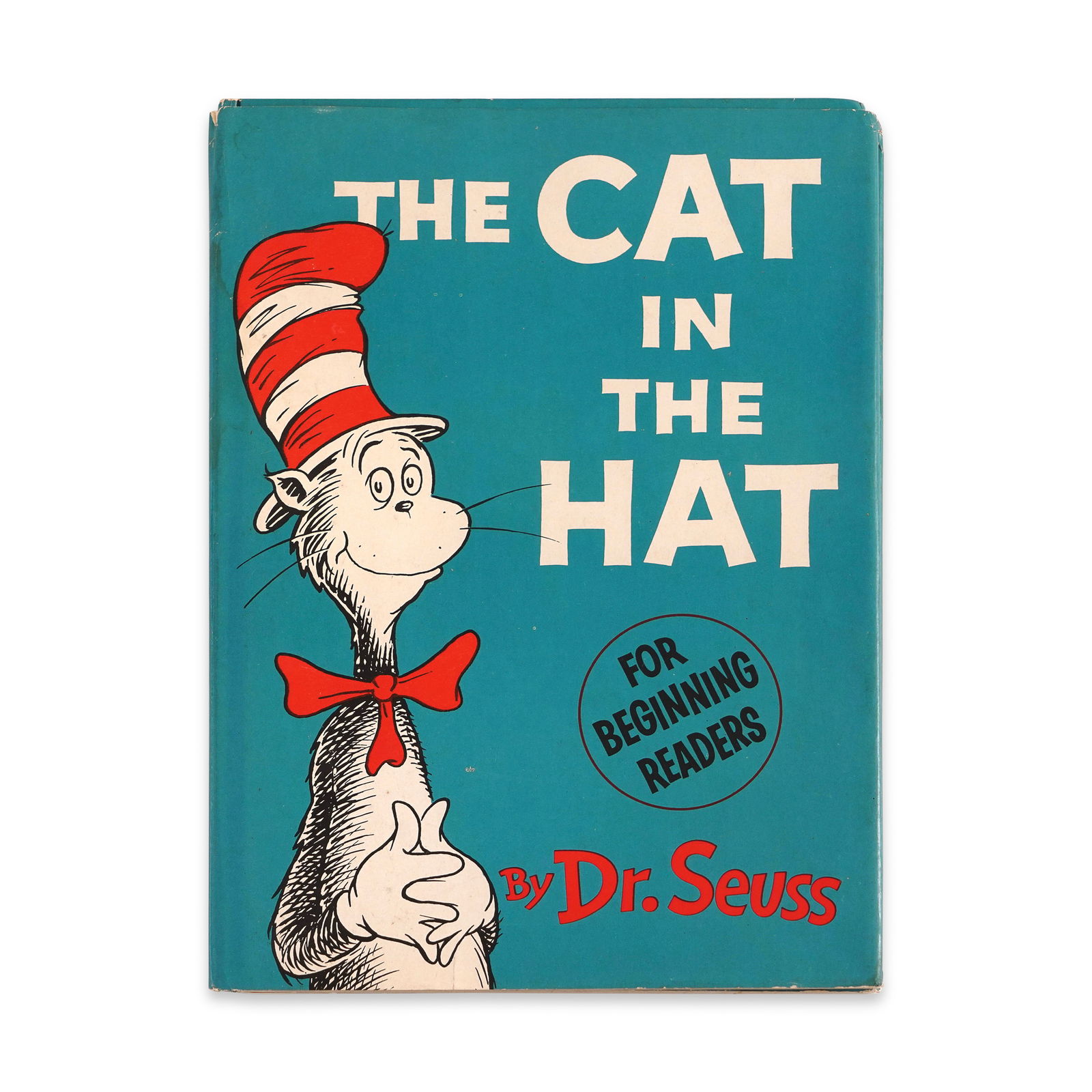 DR. SEUSS SIGNED "THE CAT IN THE HAT" FIRST EDITION: 9 1/4 x 6 3/4 in (23.5 x 17 cm) Provenance and Authentication: This collectible has undergone a rigorous forensic evaluation. The signatures were carefully analyzed across multiple criteria, including