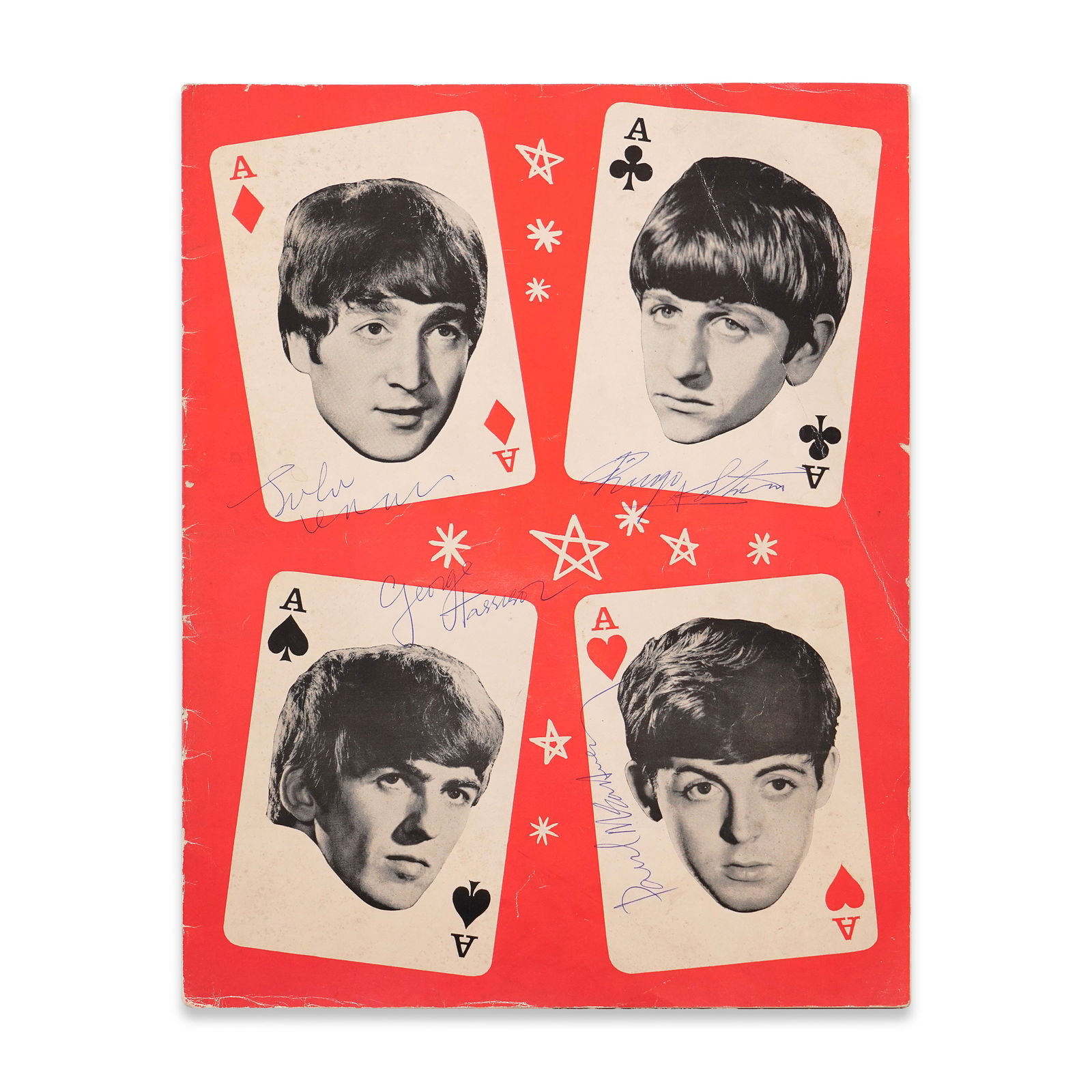 THE BEATLES FULLY SIGNED CONCERT TOUR PROGRAMME, 1965 (1 of 3)