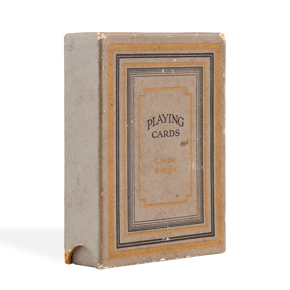 WINSTON CHURCHILL SIGNED VINTAGE PLAYING CARDS (1 of 2)