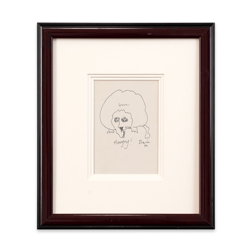 JERRY GARCIA SKETCH "HUNGRY!" (1 of 1)