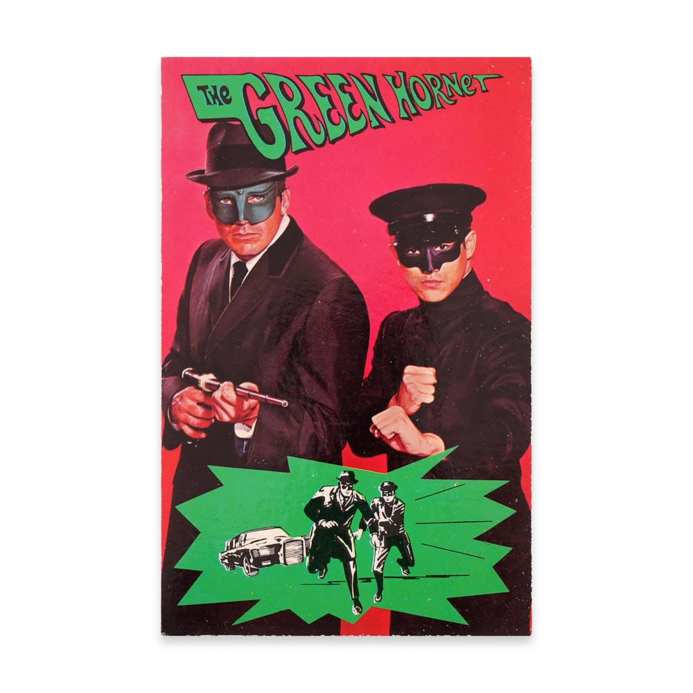 BRUCE LEE SIGNED POSTCARD - THE GREEN HORNET (1 of 2)
