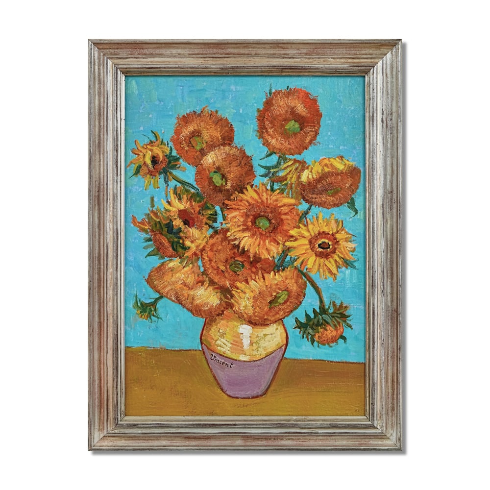 VINCENT VAN GOGH (1853-1890), ATTRIBUTED TO, OIL ON CANVAS: Signed (lower center) Image Dimensions: 26 x 18 1/4 in (66 x 46 cm) Framed Dimensions: 30 7/8 x 23 3/8 in (78.5 x 59.5 cm) This painting comes with COA. Vincent van Gogh, one of the most transformativ