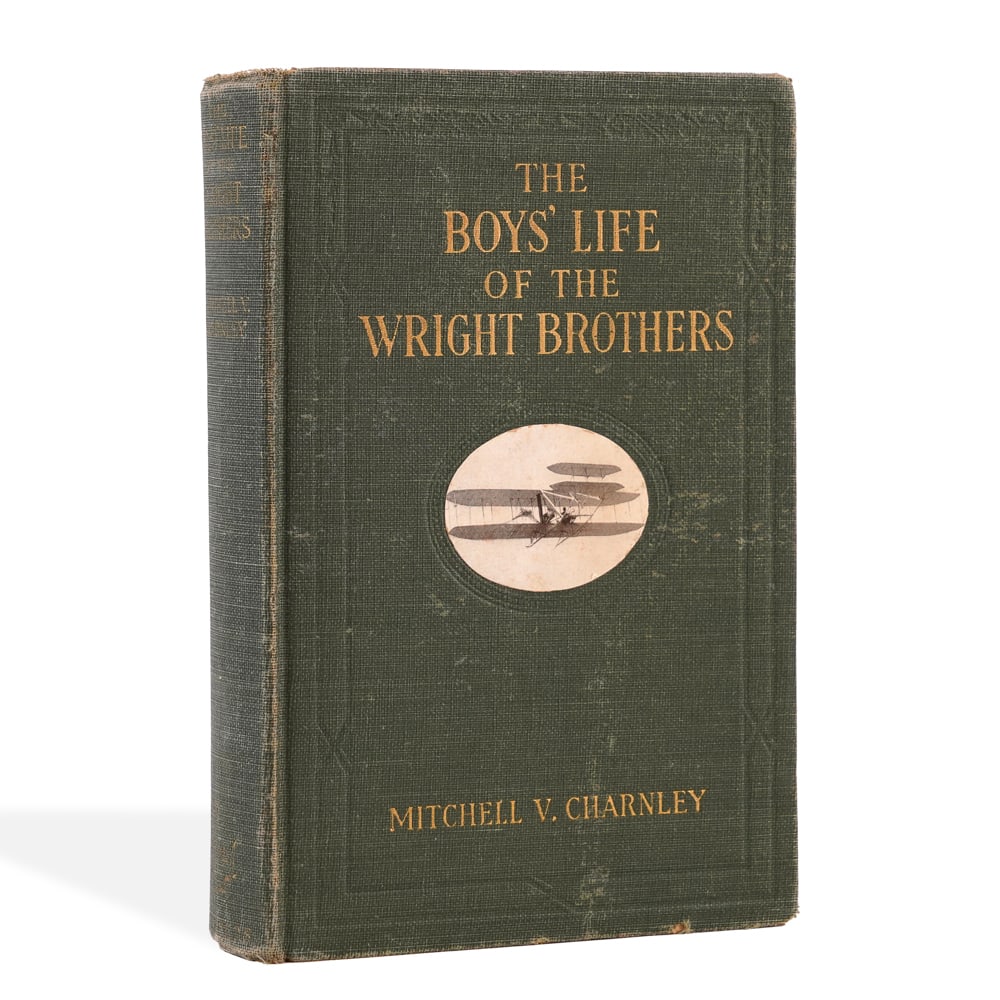 ORVILLE WRIGHT SIGNED BOOK - THE BOYS' LIFE OF THE WRIGHT BROTHERS (1 of 5)