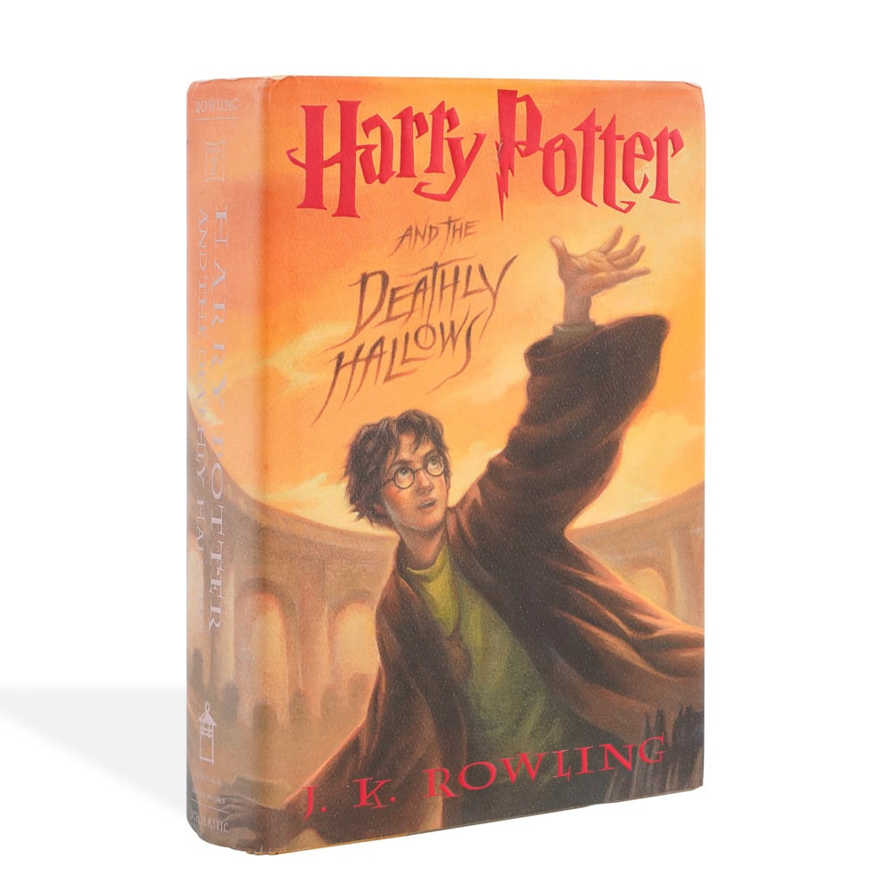 J.K. ROWLING SIGNED HARRY POTTER AND THE DEATHLY HALLOWS FIRST EDITION, FIRST PRINTING (1 of 5)