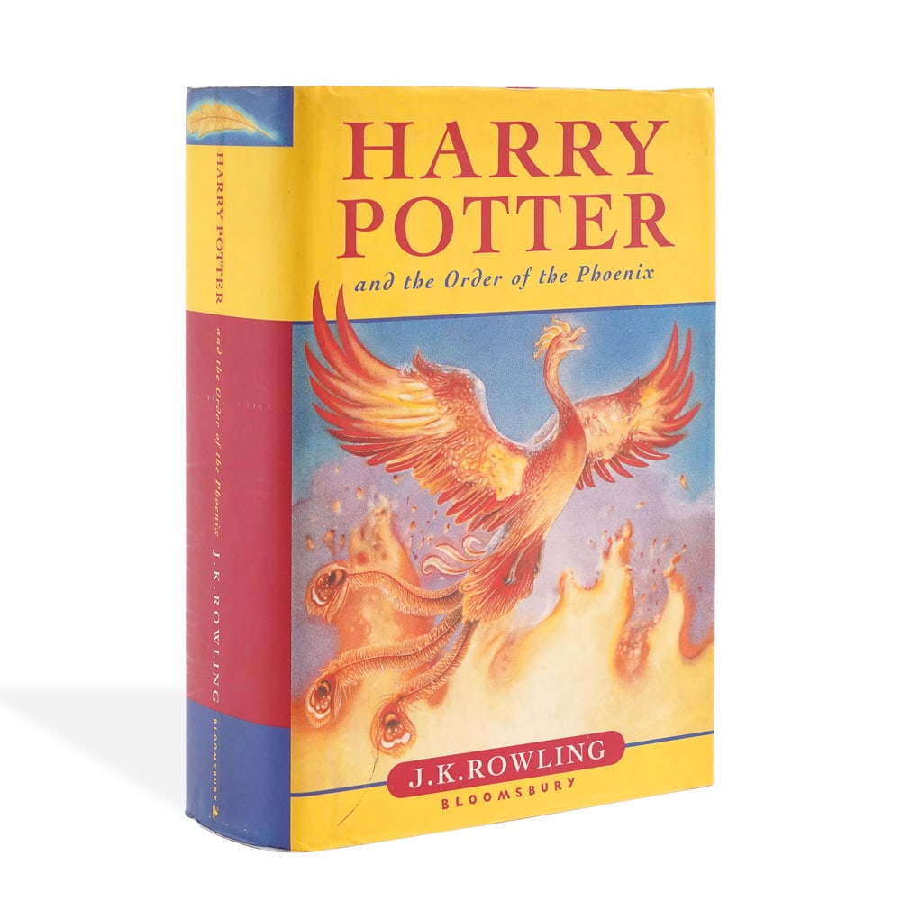 J.K. ROWLING (B.1965) SIGNED "HARRY POTTER AND THE ORDER OF THE PHOENIX" (1 of 5)