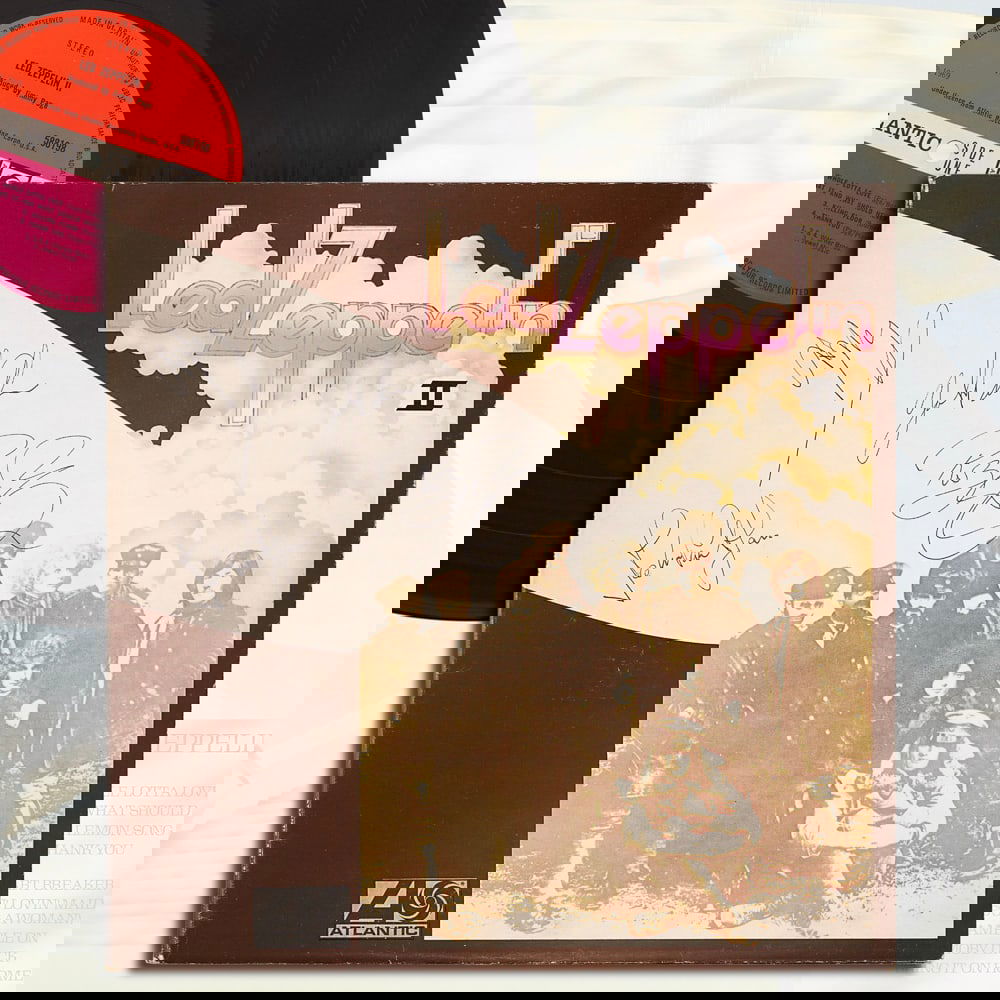 LED ZEPPELIN FULLY SIGNED LED ZEPPELIN II LP (1 of 5)