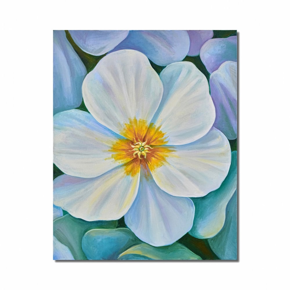 GEORGIA O'KEEFFE (1887-1986), ATTRIBUTED TO, OIL ON CANVAS (1 of 2)