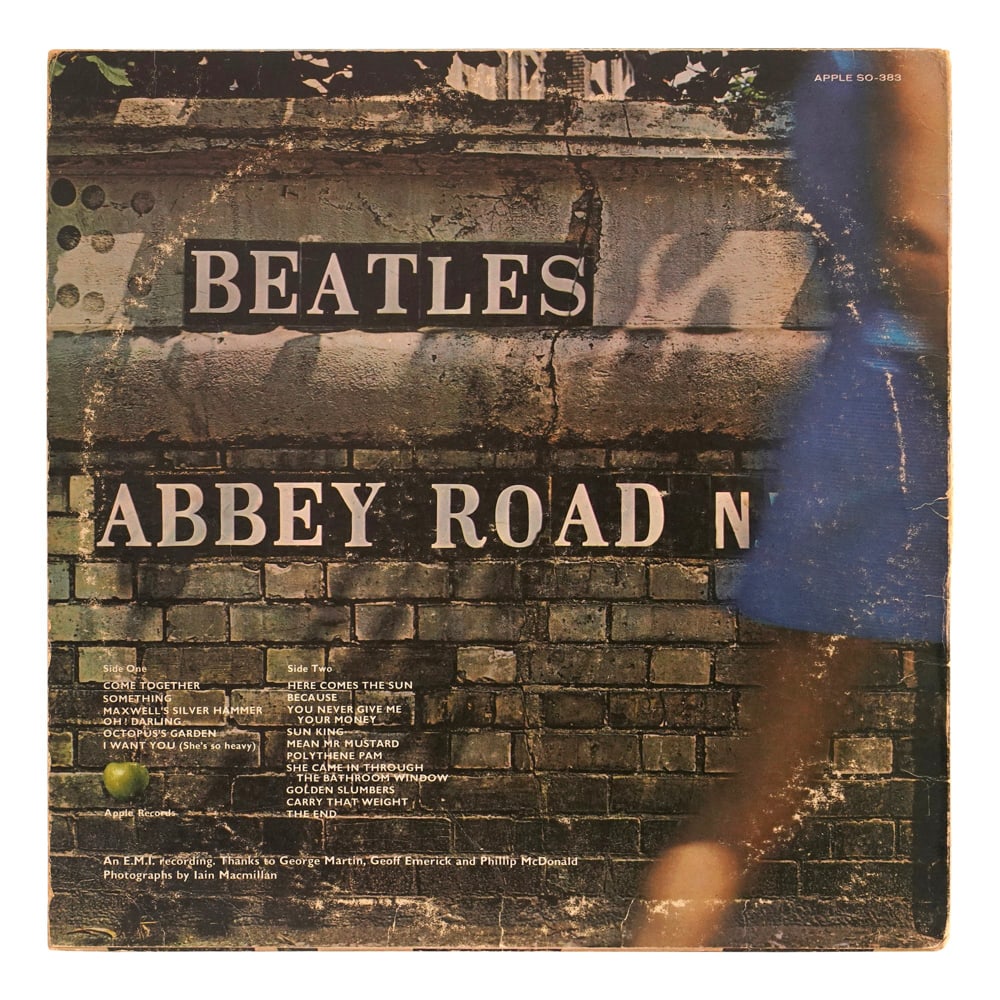 THE BEATLES FULLY SIGNED ABBEY ROAD LP - 2