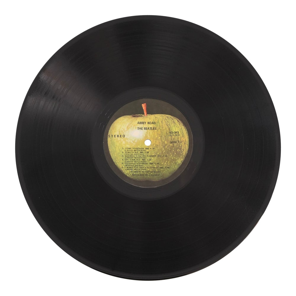 THE BEATLES FULLY SIGNED ABBEY ROAD LP - 3