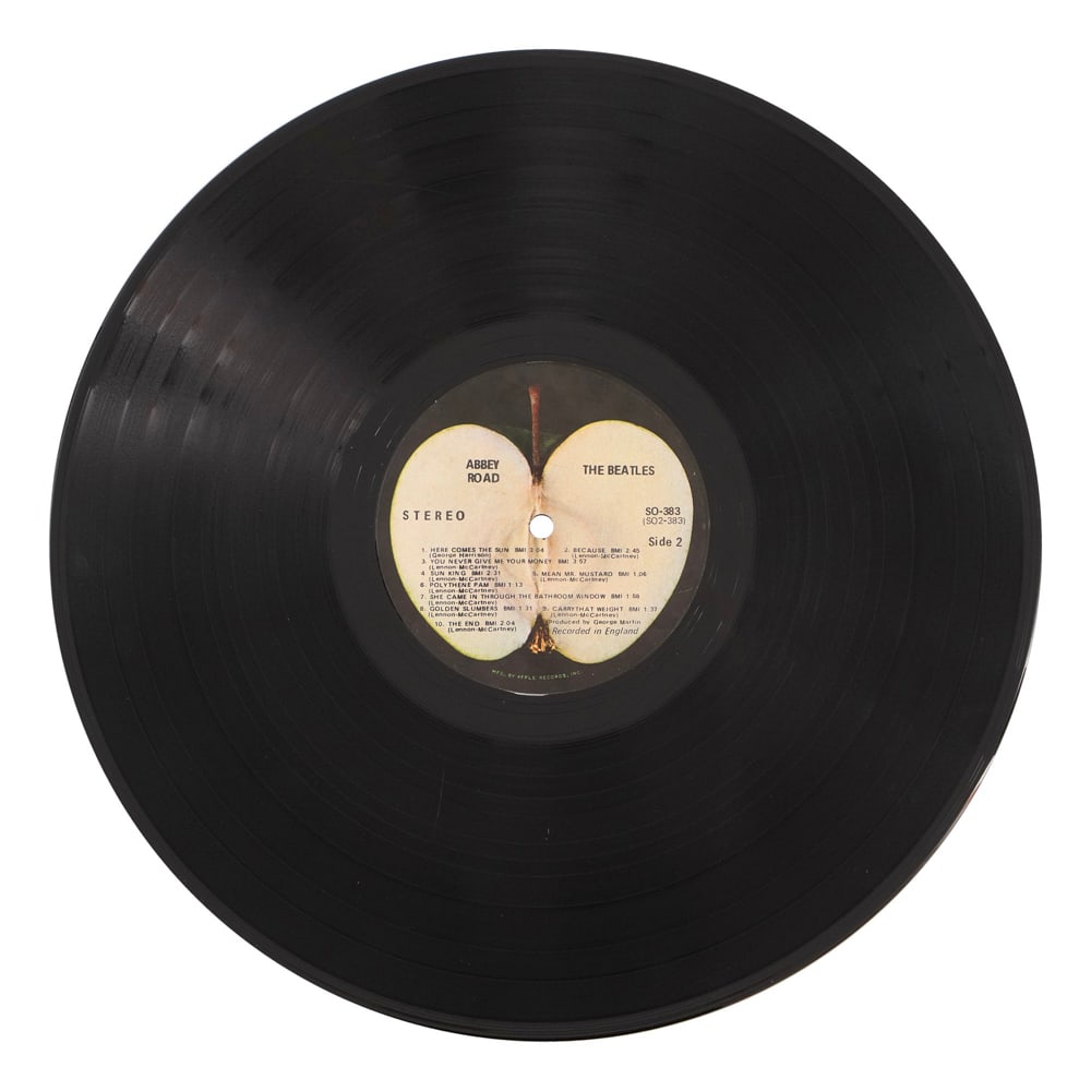 THE BEATLES FULLY SIGNED ABBEY ROAD LP - 4