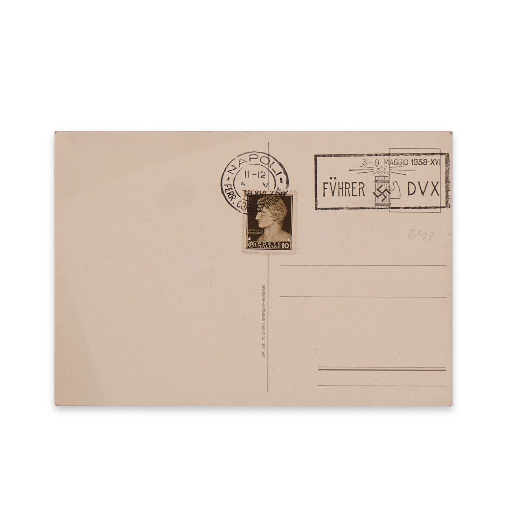 ADOLF HITLER SIGNED POSTCARD - 2