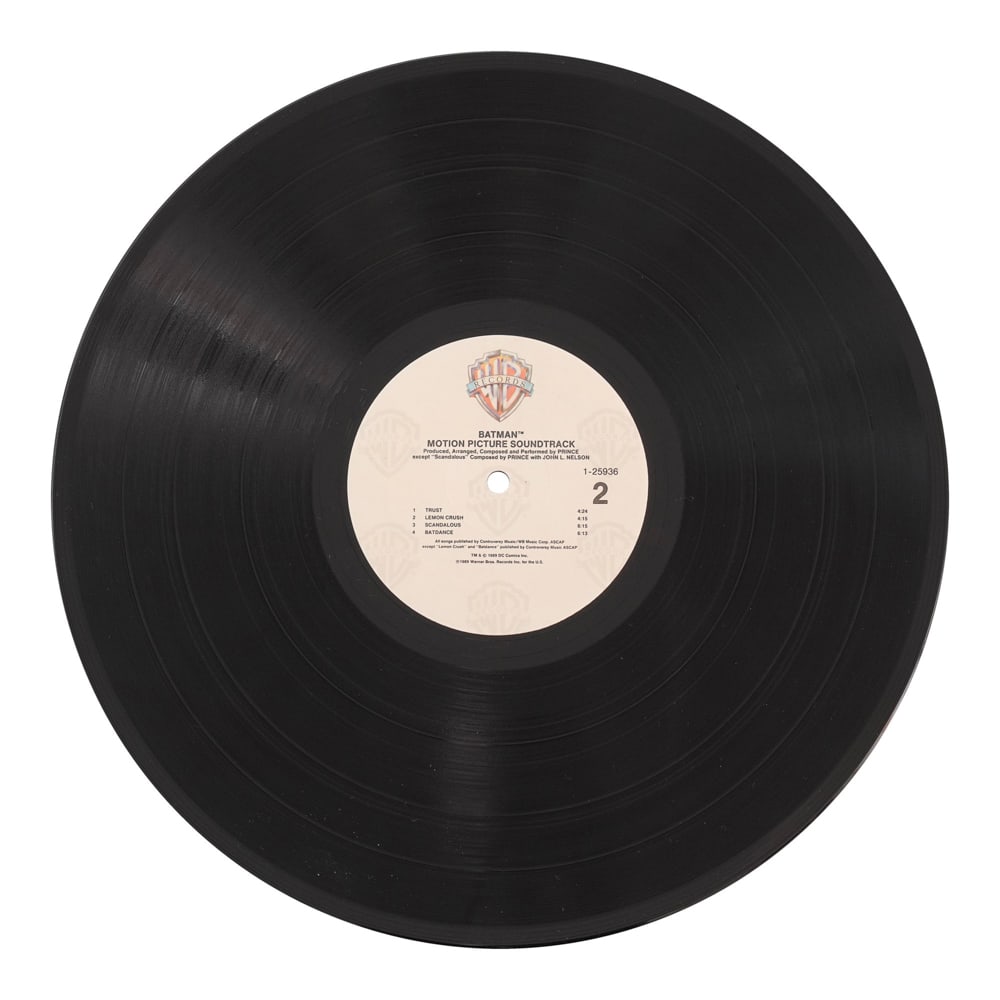 PRINCE SIGNED BATMAN LP - 6