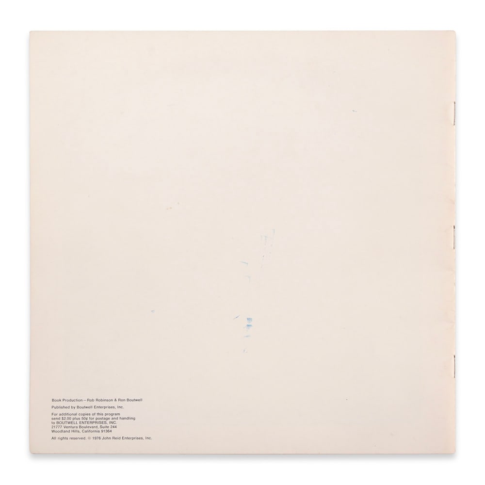 QUEEN FULLY SIGNED TOUR PROGRAM - A NIGHT AT THE OPERA - 2