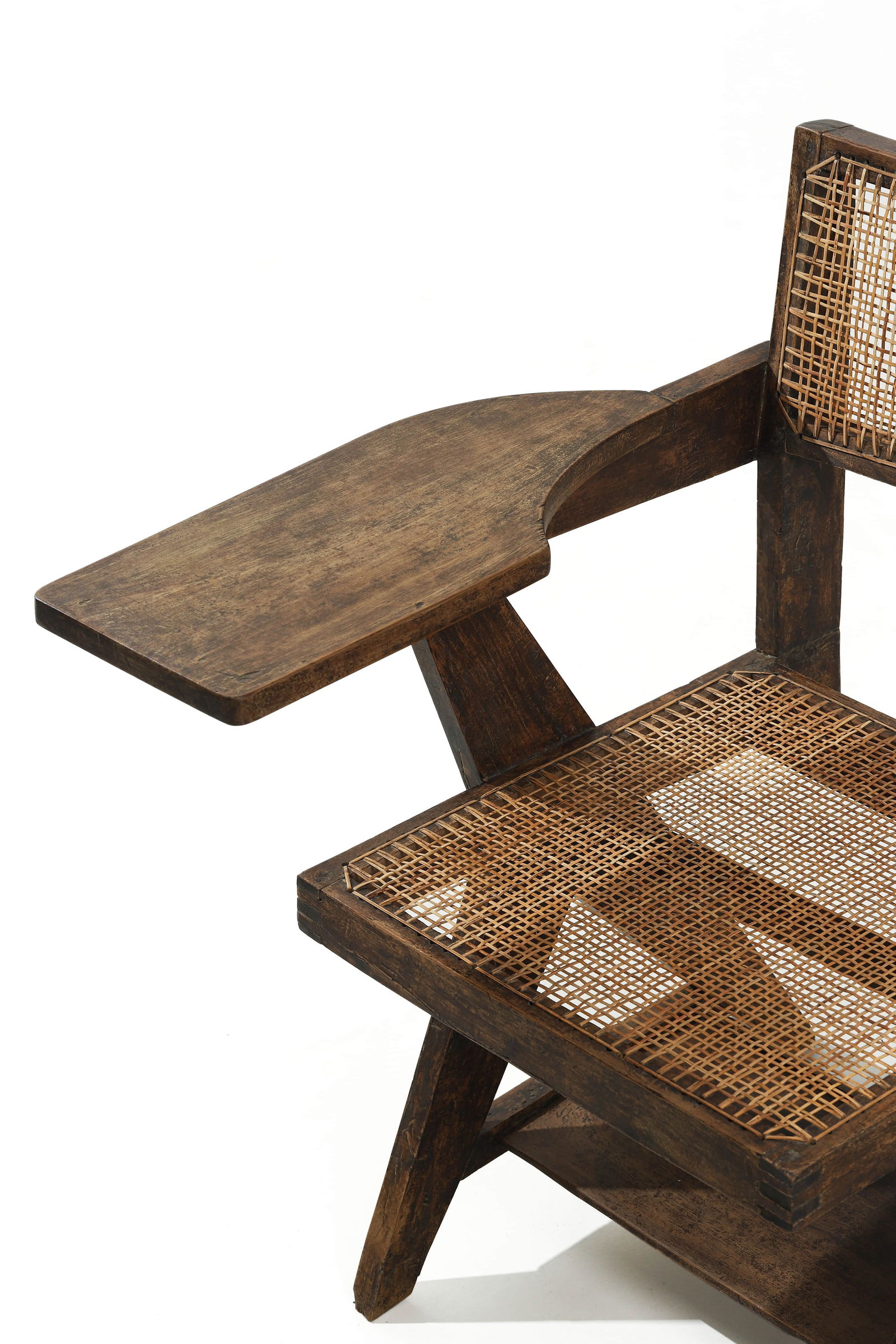 PIERRE JEANNERET “HANDWRITING“ CHAIR, TEAK - 3
