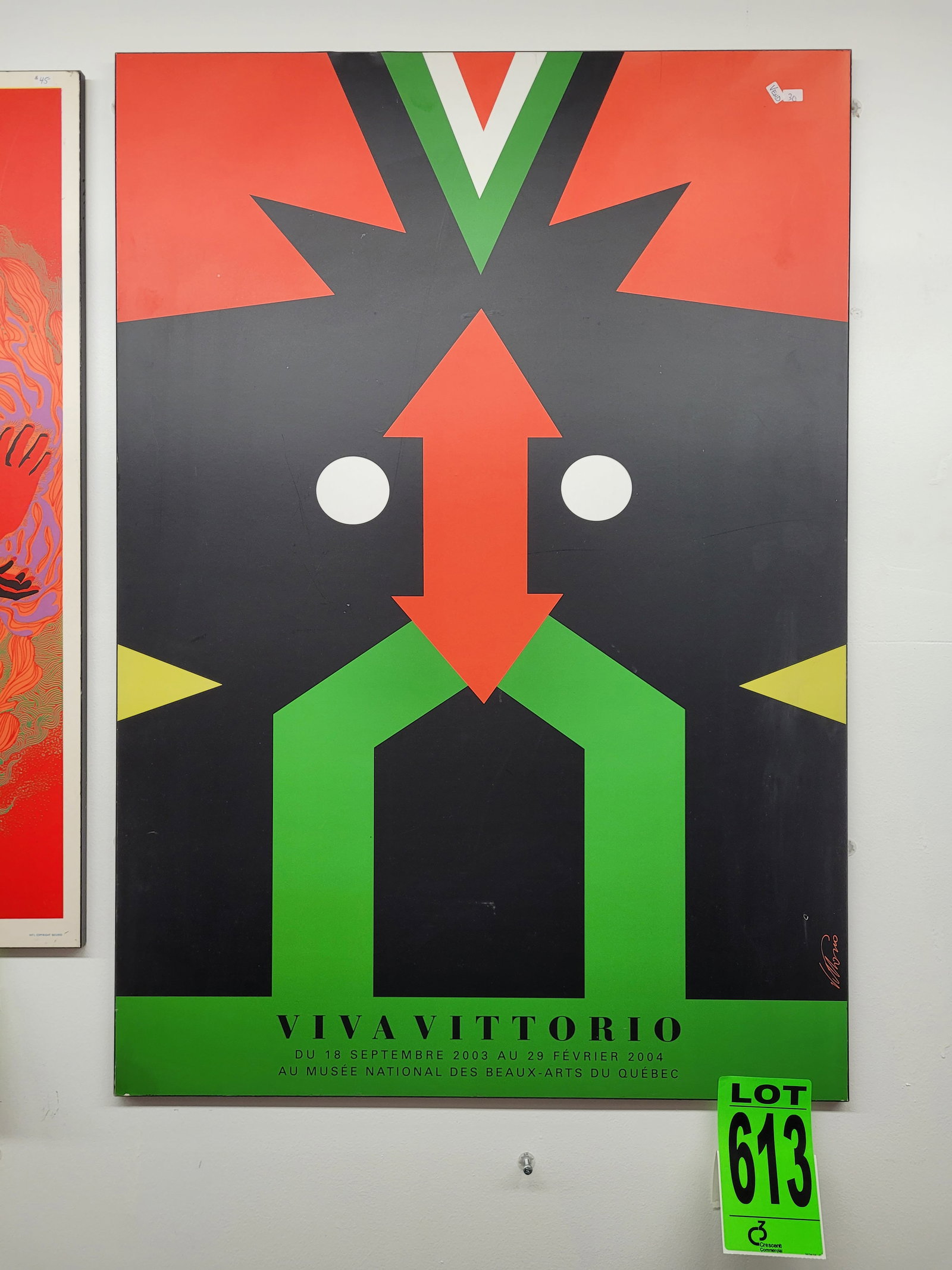 Vittorio Fiorucci Poster-VIVA VITTORIO-2004: Vittorio Fiorucci Poster-VIVA VITTORIO-2004