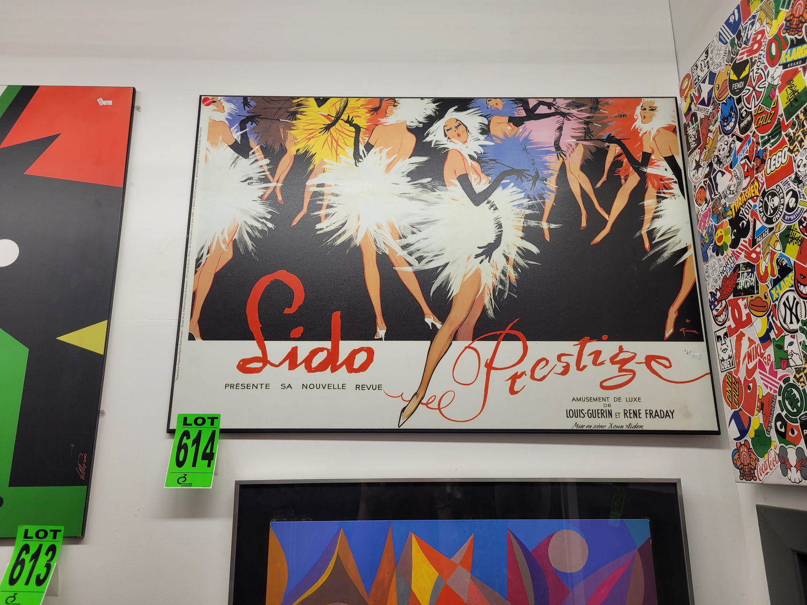 Amusement de luxe de louis guerin, mise en scène donn Arden, René GRUAU (1909-2004) Poster: Amusement de luxe de louis guerin, mise en scène donn Arden, René GRUAU (1909-2004) Poster