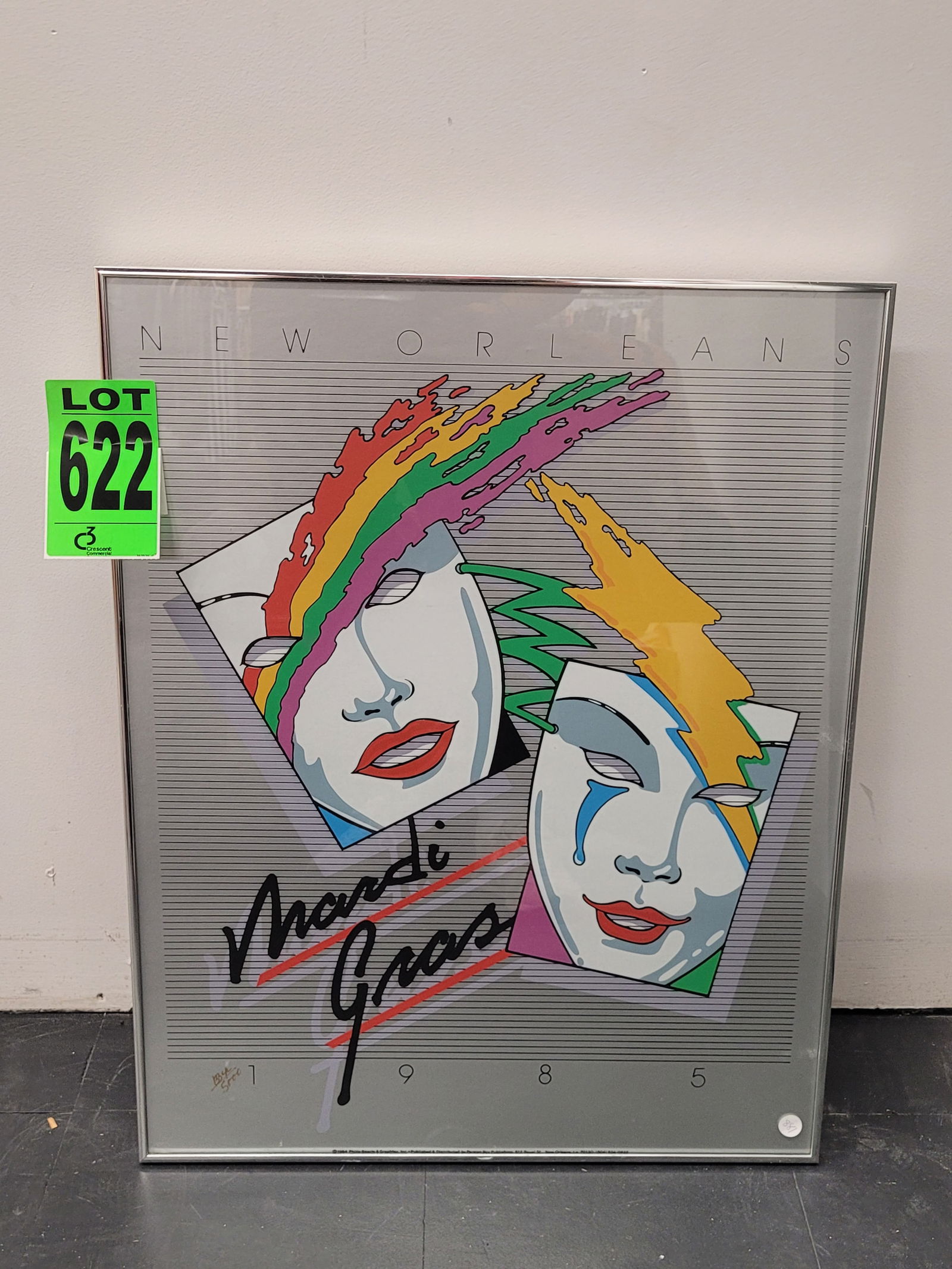 New Orleans Mardi Gras Poster, 1985 (1 of 1)