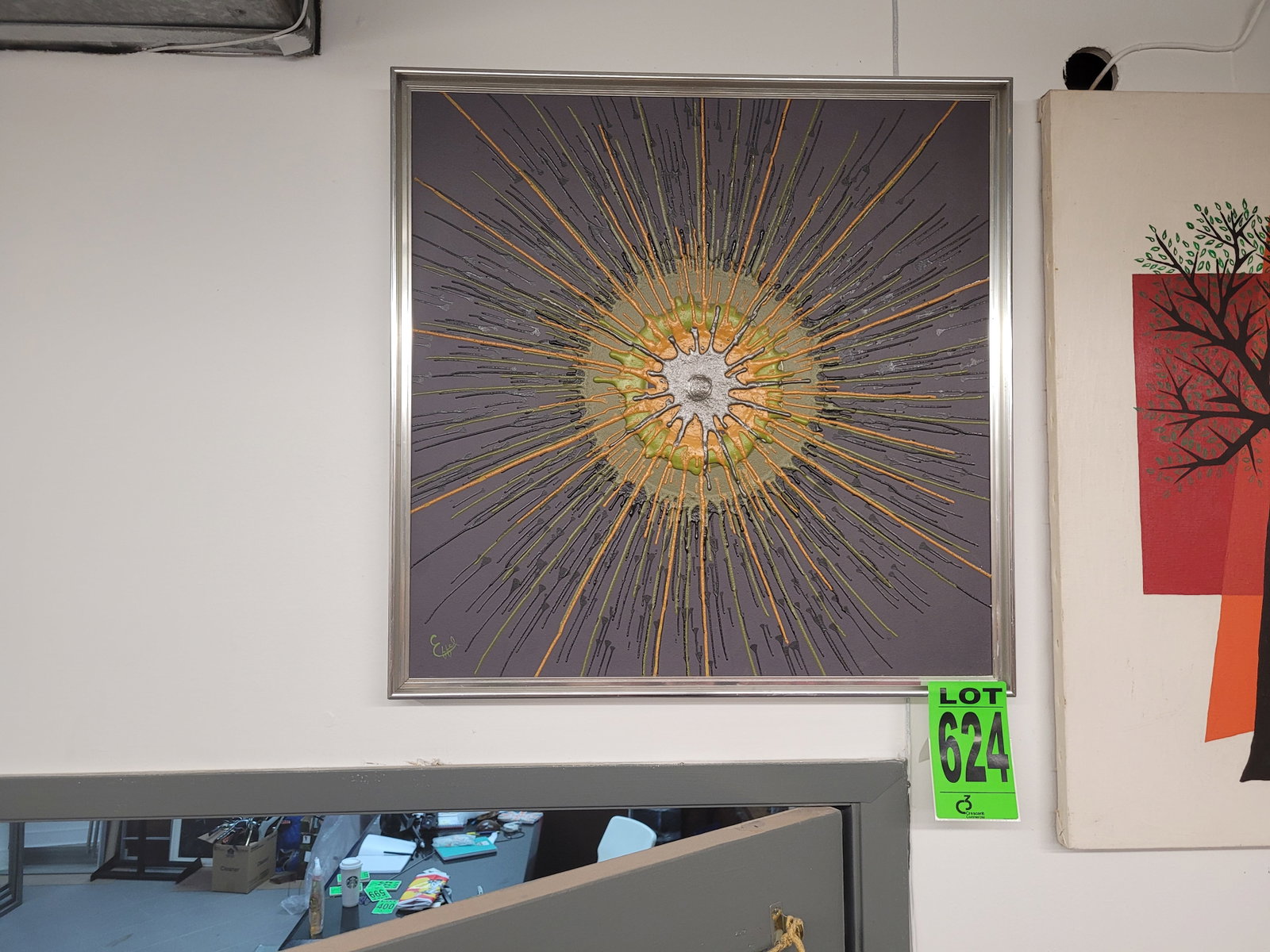 Framed artwork: Framed artwork