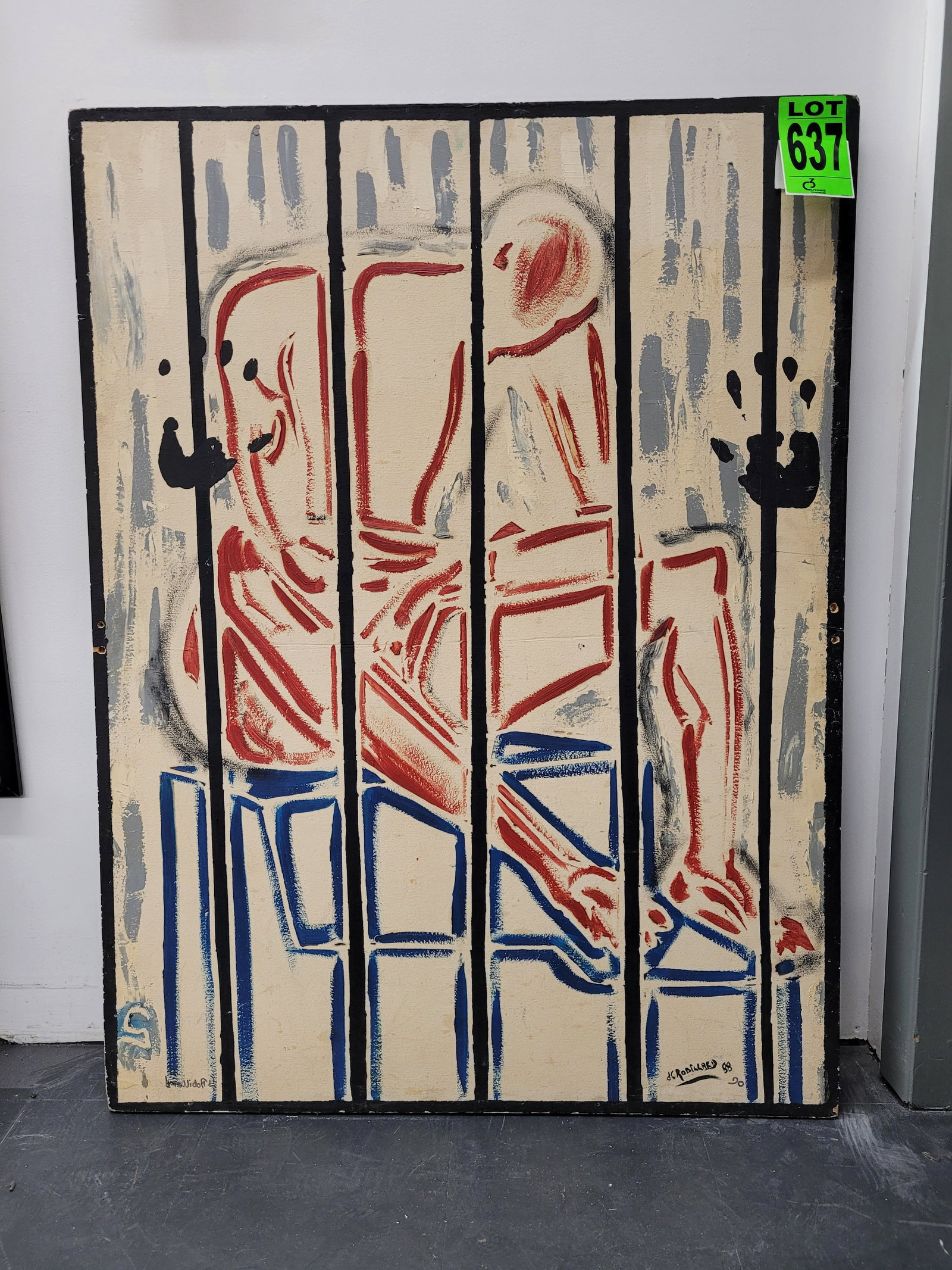 Framed artwork: Framed artwork