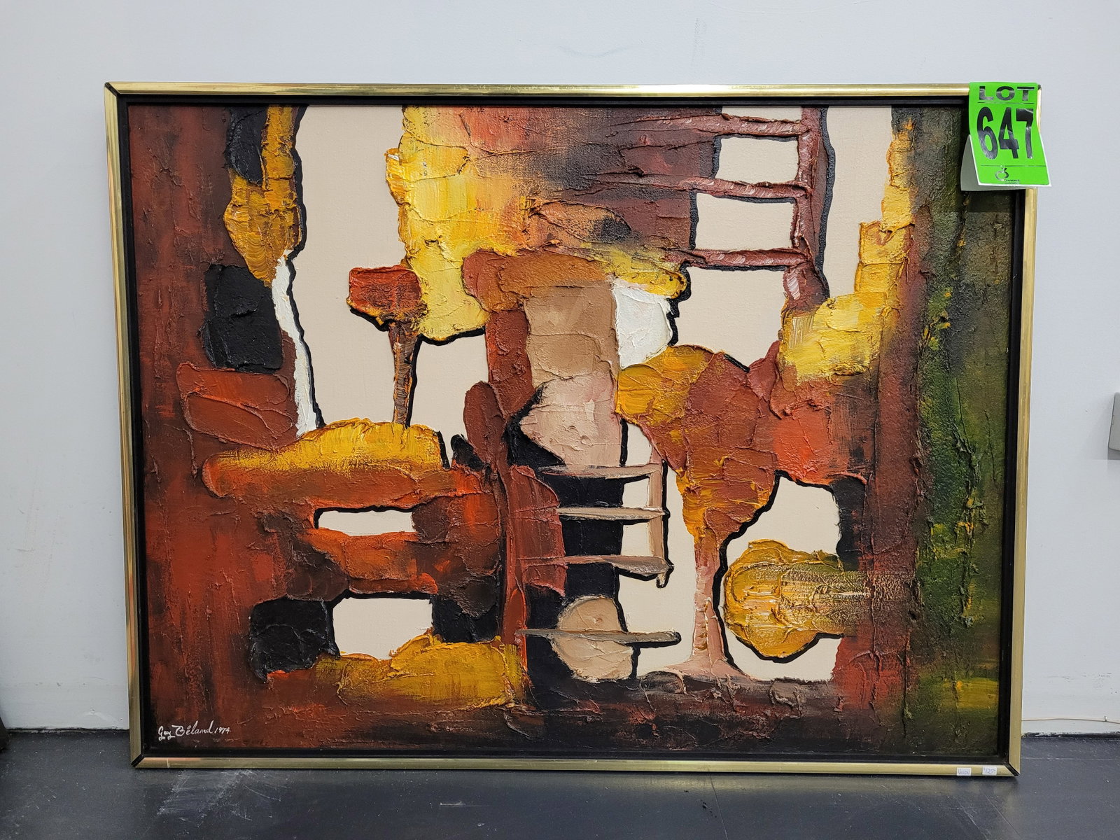 Framed artwork: Framed artwork
