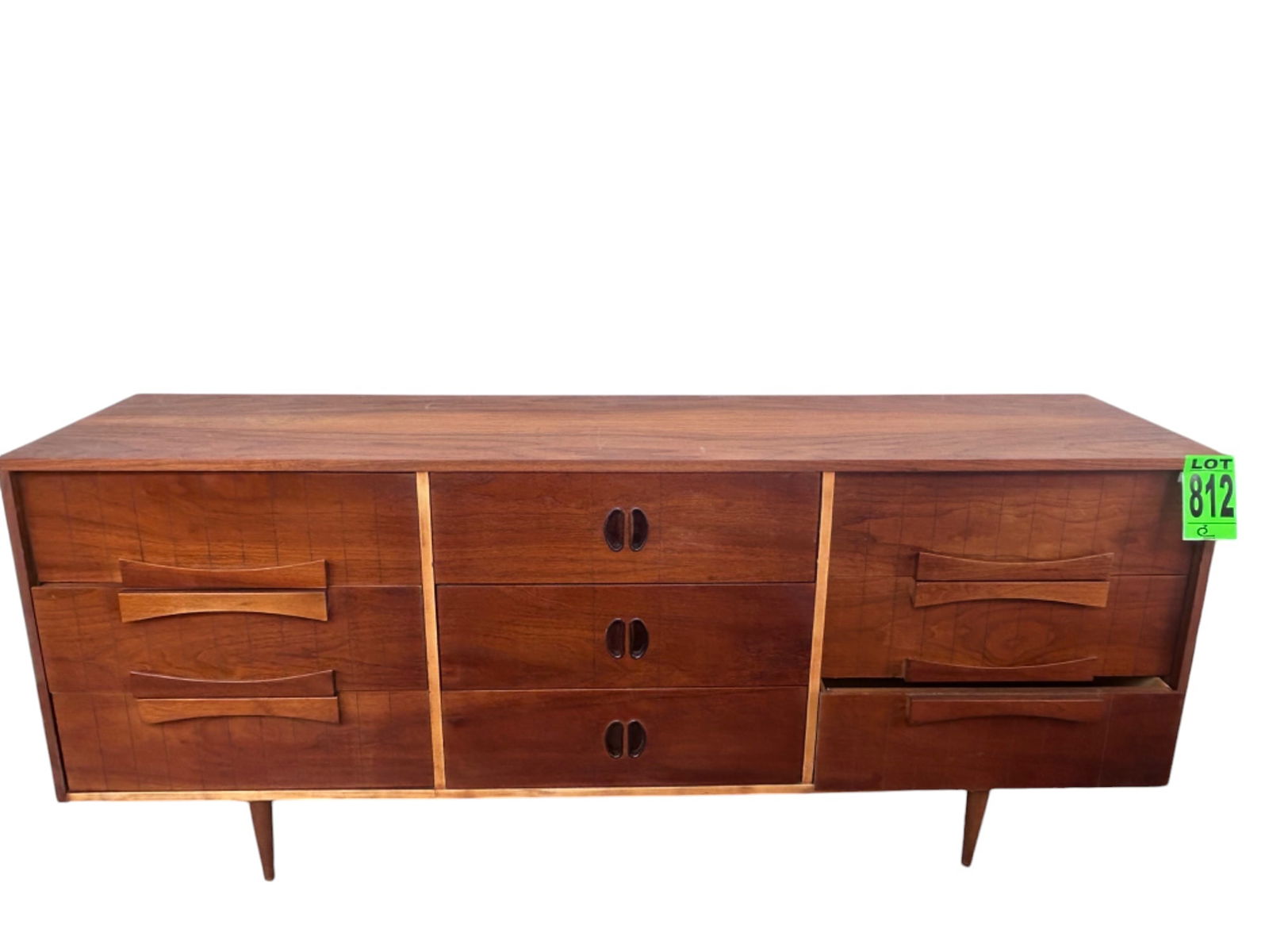 Mid century lowboy dresser (1 of 5)