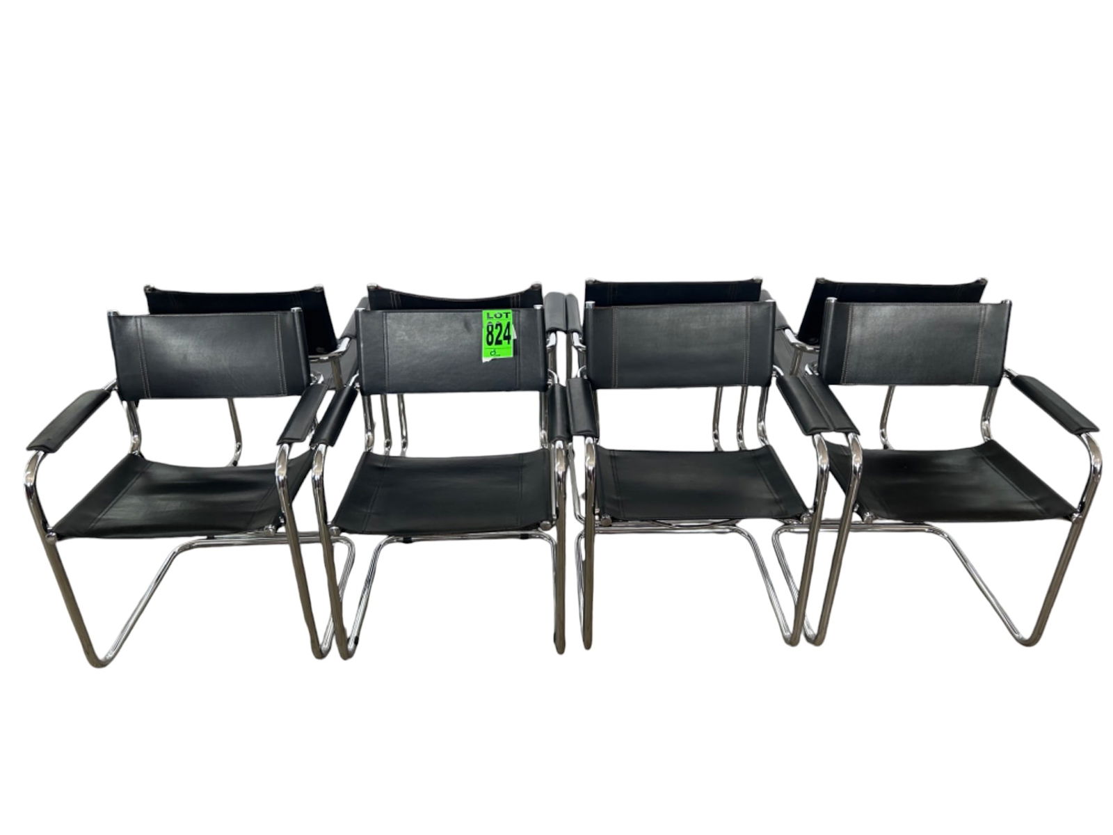 Italy mart stam tubular cantilever chairs (1 of 6)