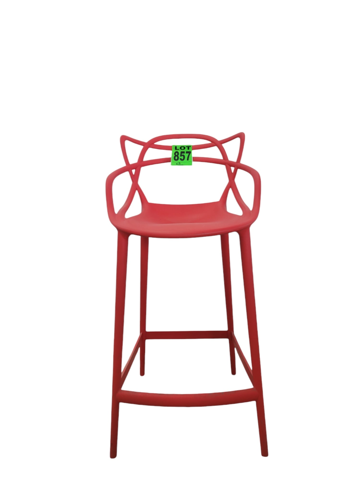 Modway EEI-2402-RED-SET Entangled Bar Stool: Modway EEI-2402-RED-SET Entangled Bar Stool