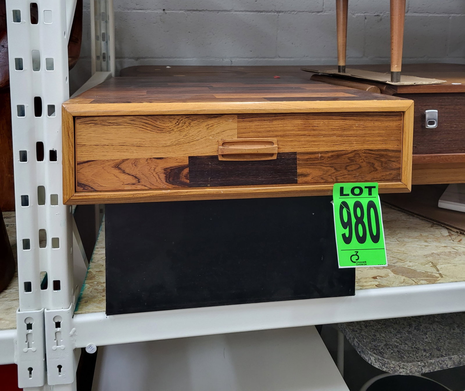 Wood Pattern Coffee Table with Drawer: Wood Pattern Coffee Table with Drawer