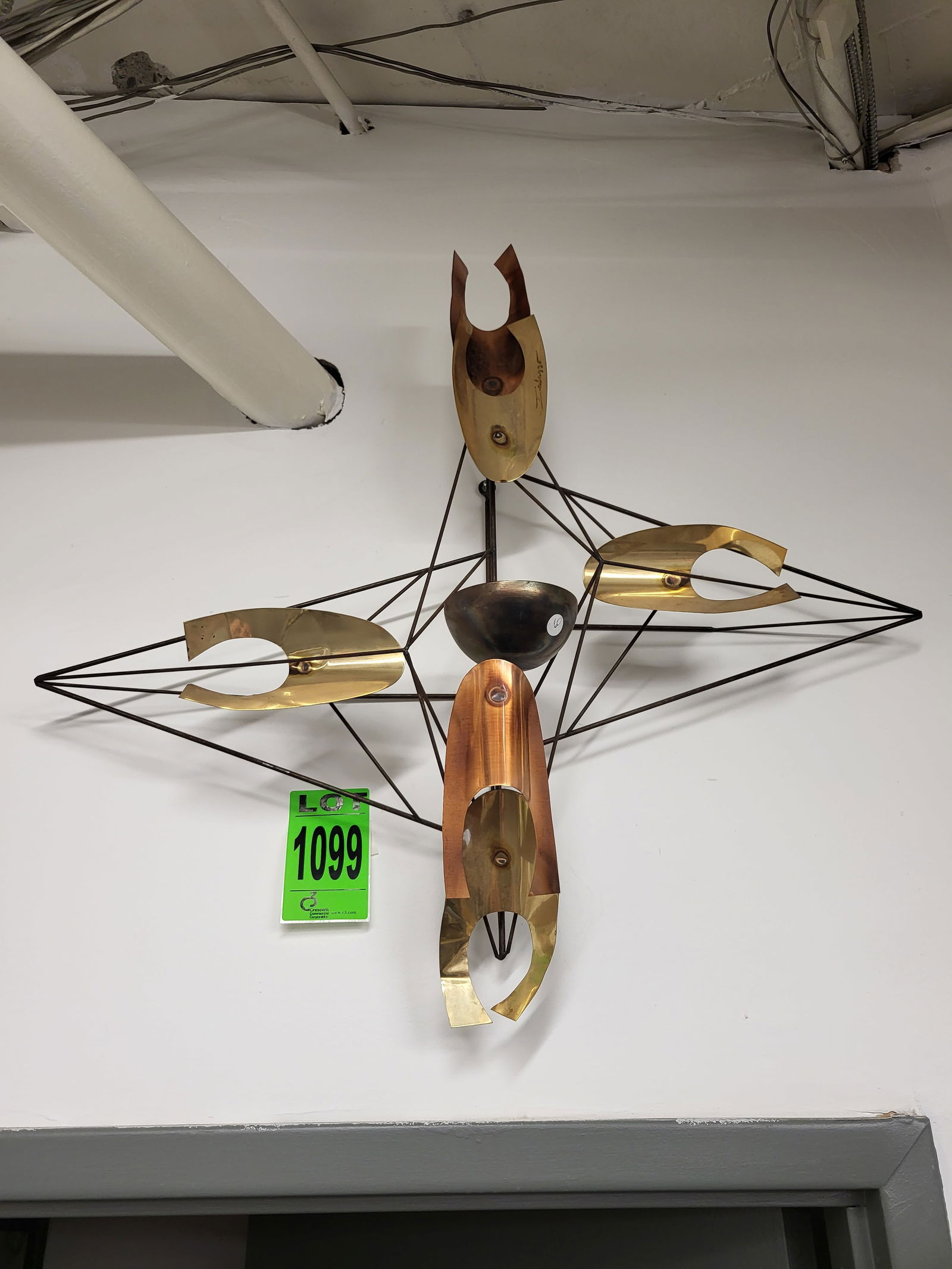 Brutalist Metal Wall Art (1 of 1)