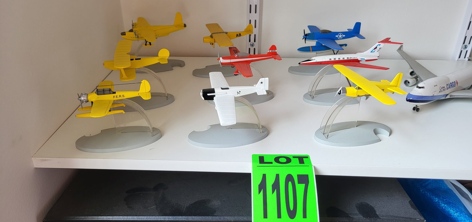 Lot of 'Tintin' Plane Figurines: Lot of 'Tintin' Plane Figurines
