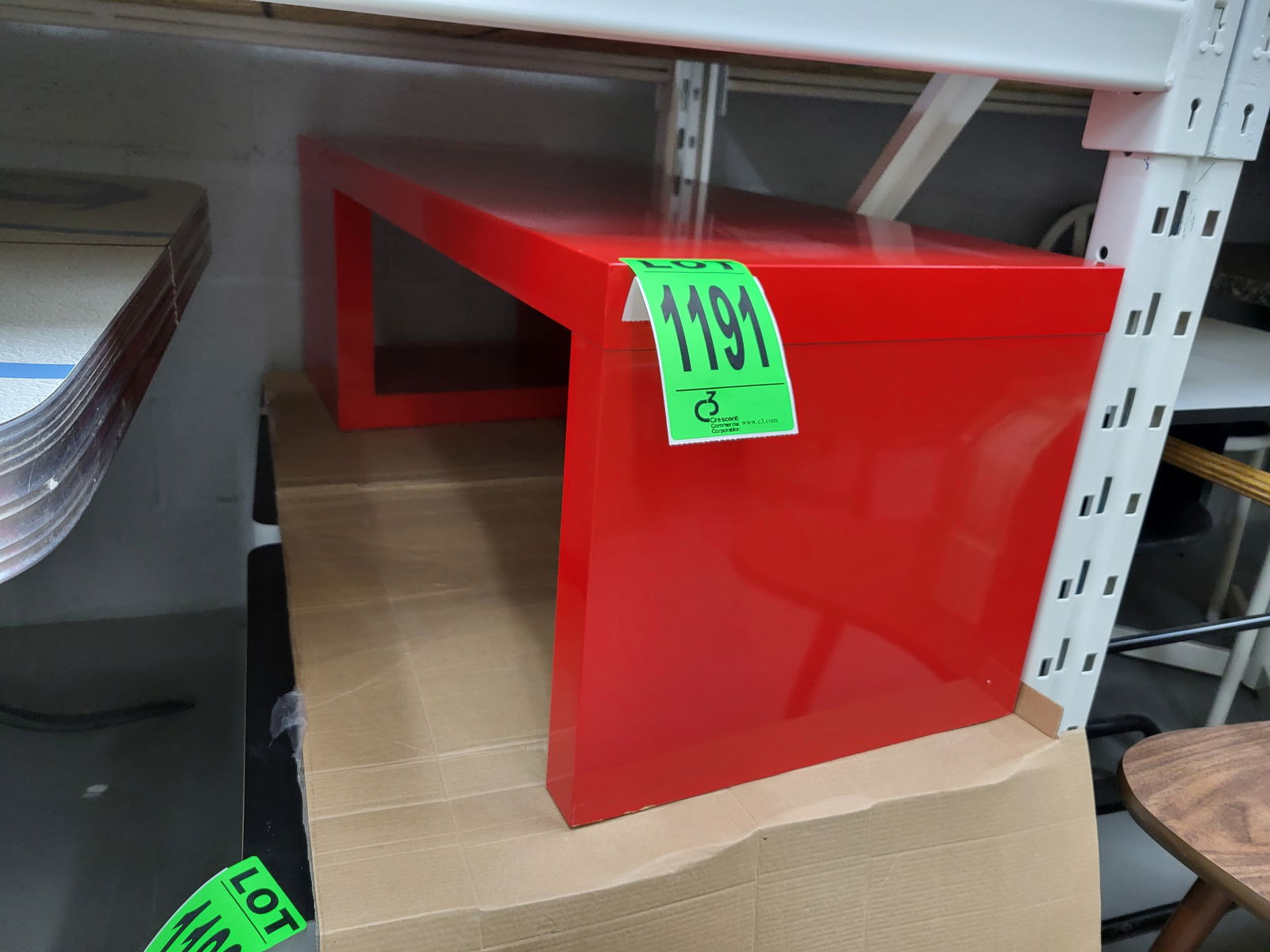 Red Lacquer Coffee Table (1 of 1)